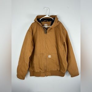 Carhartt Quilted Lined Heavy Brown Jacket RN 14806 Men’s XX-Large Mexico Classic